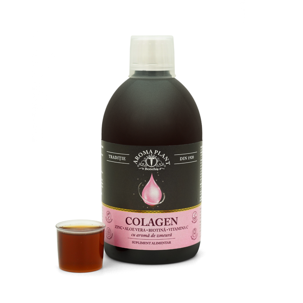 Colagen Zinc Aloe Vera Biotină Vit.C 500 ml