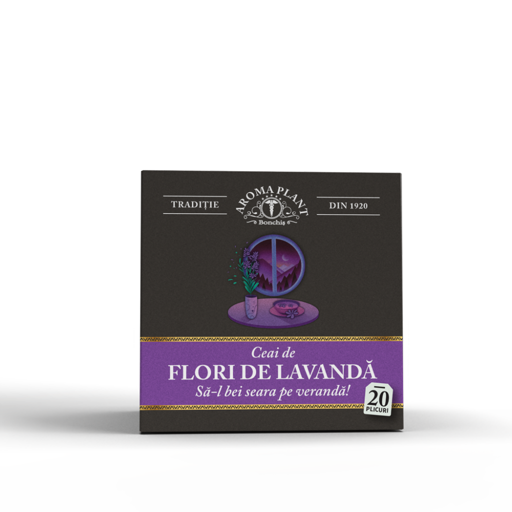 Ceai de flori de lavandă 20 plicuri — imaginea 1