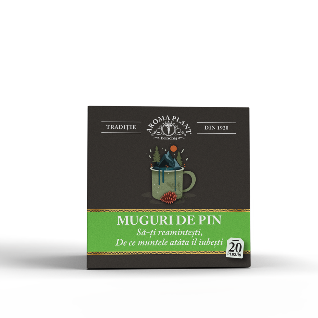 Ceai de muguri de pin 20 plicuri — imaginea 1