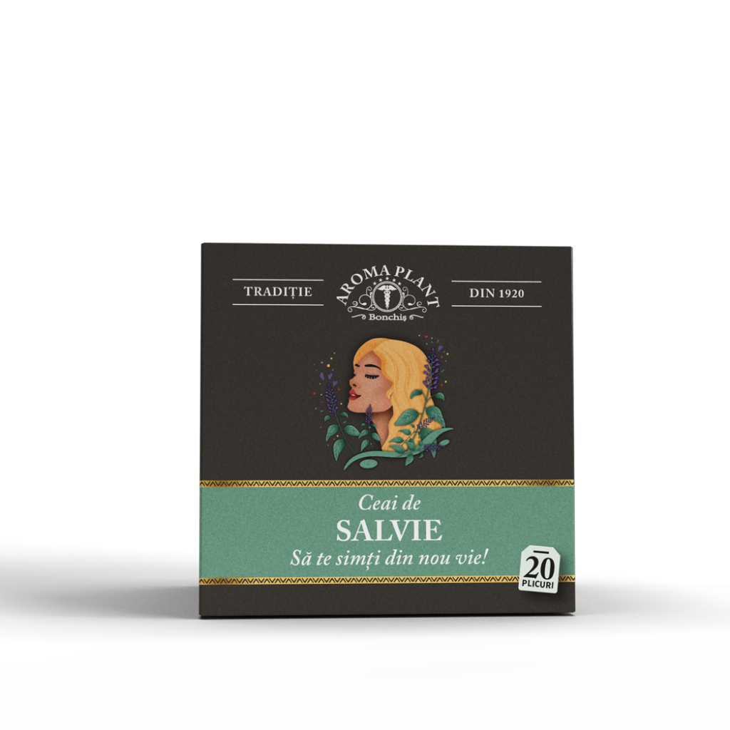 Ceai de salvie 20 plicuri — imaginea 1