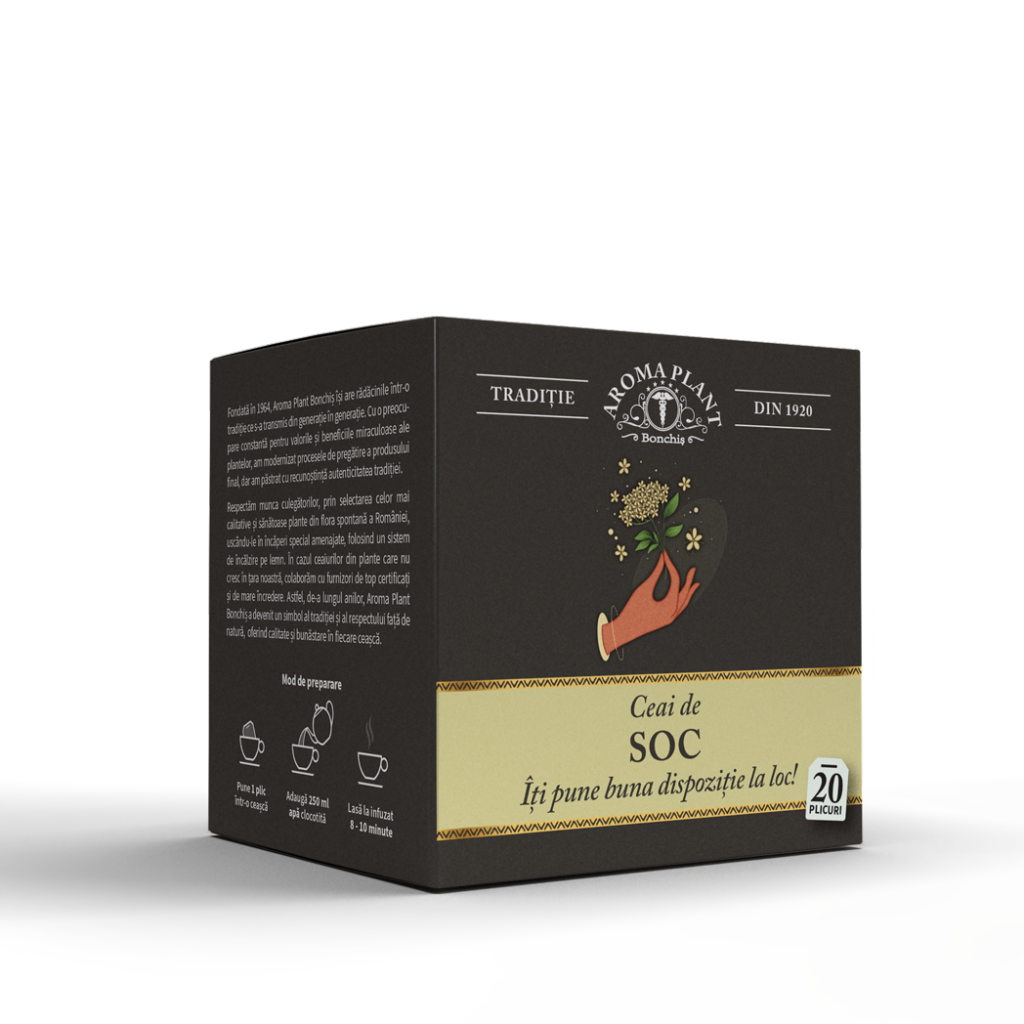 Ceai de soc 20 plicuri — imaginea 2