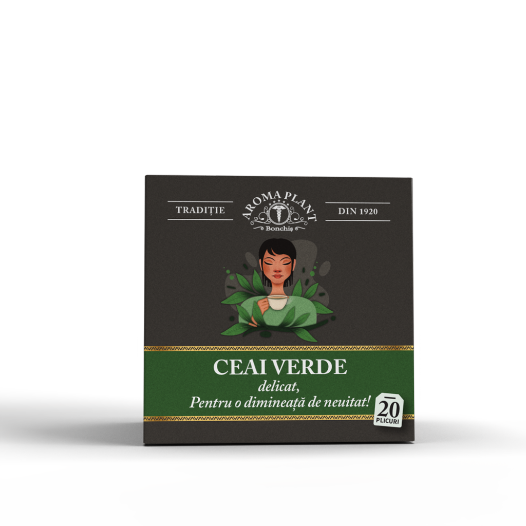 Ceai verde 20 plicuri — imaginea 1