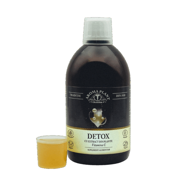 Detox cu Extracte din Plante și Vitamina C 500 ml