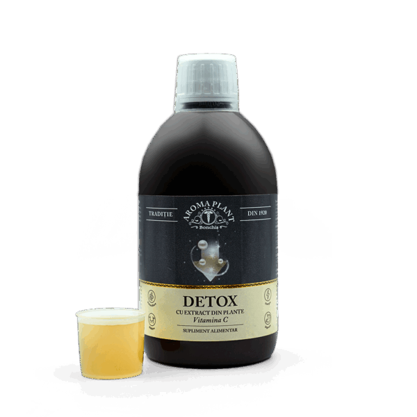 Detox cu Extract din Plante și Vitamina C 500 ml
