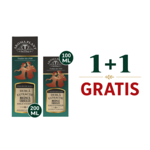1 dublă extracție Brânca Ursului 200 ml + 1 dublă extracție Brânca Ursului 100 ml GRATIS